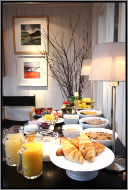 breakfast spread