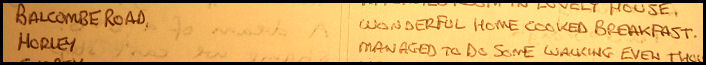 vistors book entry